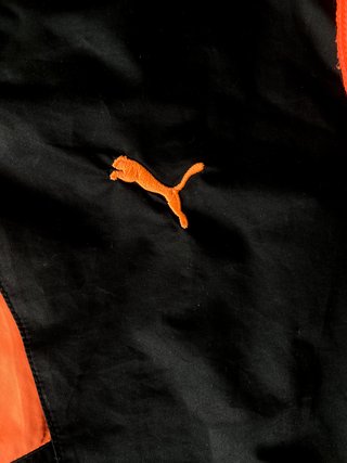 Bañador Puma Negro Naranja Y2K