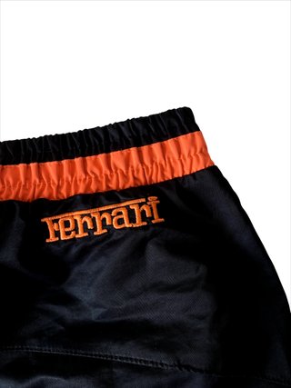 Bañador Puma Negro Naranja Y2K