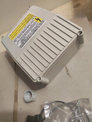 Quadro comando motore monofase hp 1 cond 25 / 7 am