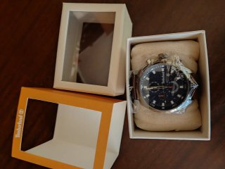 Reloj Timberland Cuero Azul