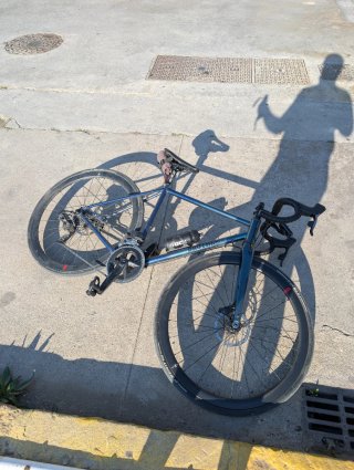 Cuadro bicicleta carretera acero Brother Stroma