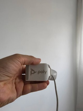Poly Studio P5 Webcam Profesional Blanca