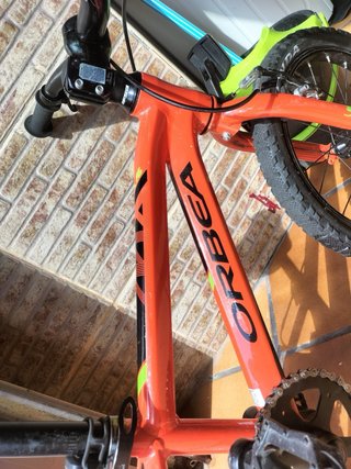 Bicicleta Orbea Naranja