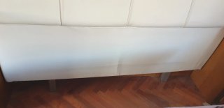 Cabecero Cama Grande + Zapateto BlancoULTIMOS DIAS