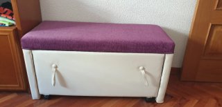 Cabecero Cama Grande + Zapateto BlancoULTIMOS DIAS