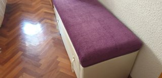 Cabecero Cama Grande + Zapateto BlancoULTIMOS DIAS