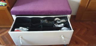 Cabecero Cama Grande + Zapateto BlancoULTIMOS DIAS