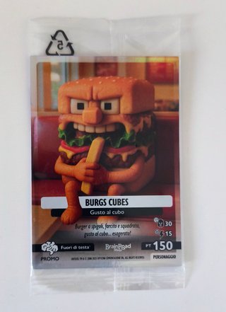 Carta Brainrot Burgs Cubes - Promo Roadhouse