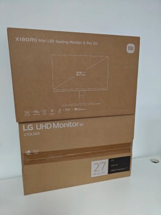 Pack 2 Monitores LG y Xiaomi 4K/2K