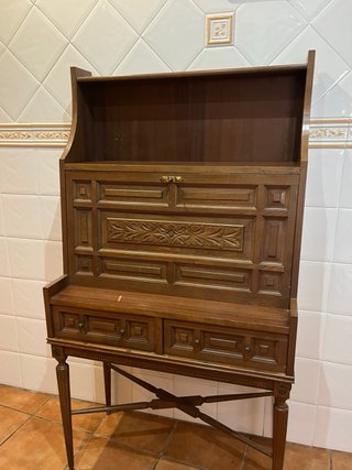 Mueble secreto vintage de madera