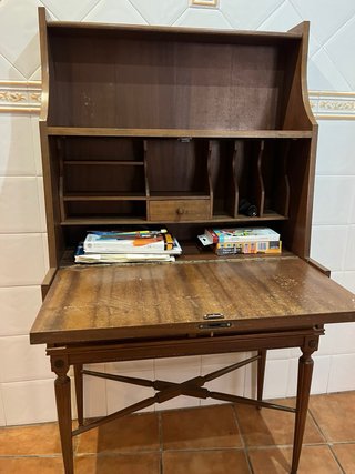 Mueble secreto vintage de madera