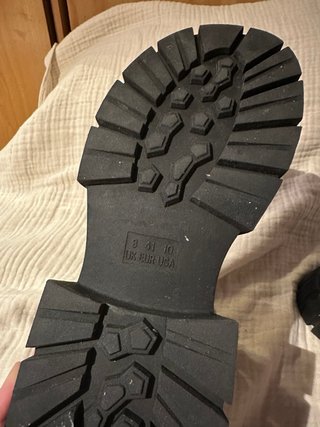 Botas Chunky Negras Primark Pelo Talla 41