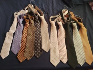Lote de 11 corbatas de vestir de varias marcas