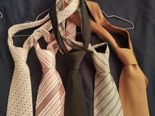 Lote de 11 corbatas de vestir de varias marcas