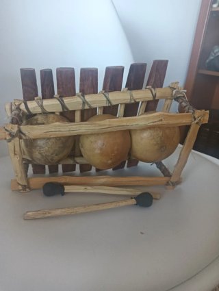 Balafón africano de percusión