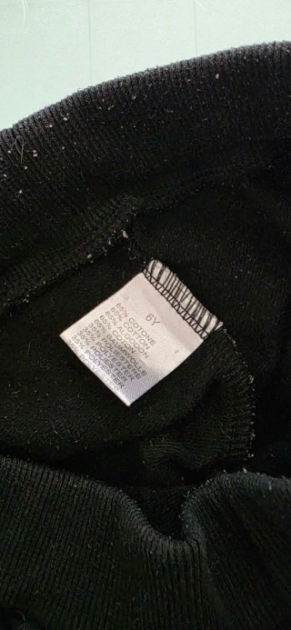 Pantaloni neri bambina