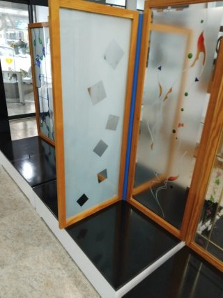 Vidrios decorados