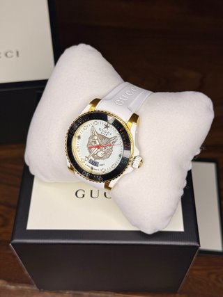 Gucci Dive Coleccion Gato Oro Rosa con Caja