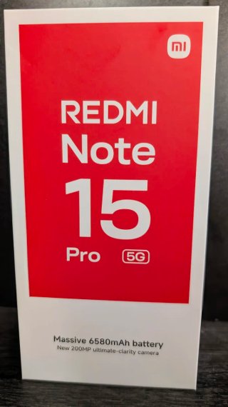 Xiaomi Redmi Note 15 Pro 5G Titanium – SIN ABRIR