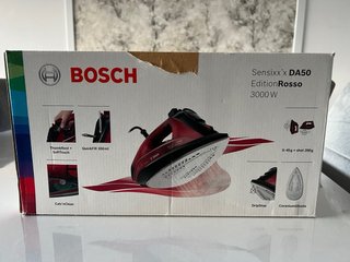 Plancha Bosch Sensixx Edition Rosso 3000W