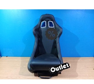 LK ASIENTO BAQUET UNIVERSAL NEGRO PIEL ESTILO EVO R022024C1