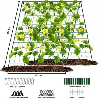 Soporte para Plantas Trepadoras de 122x122 cm
