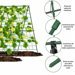 Soporte para Plantas Trepadoras de 122x122 cm