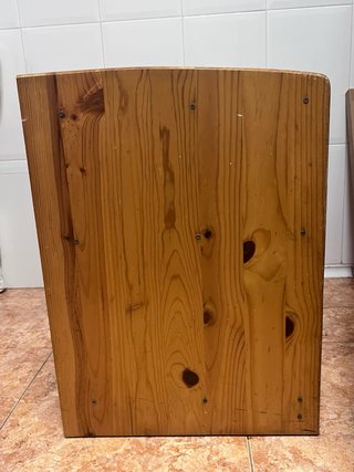Mueble de madera estantería