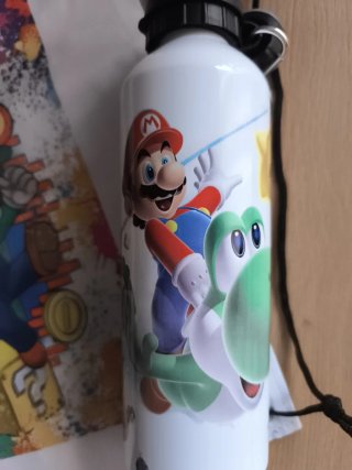 Kit Mario Bross: Bolsa y Botella