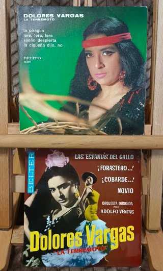 DOLORES VARGAS Y JOSÉ CASTELLÓN 5 VINILOS EP
