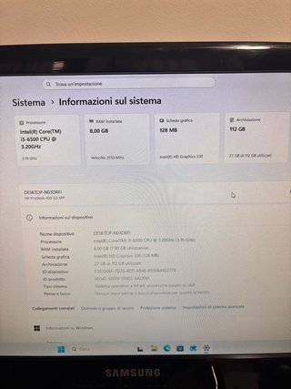 HP ProDesk 400 G3 i5-6500 8GB RAM 128GB SSD Win11