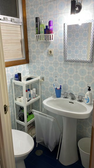 Mueble de plástico 4 baldas baño