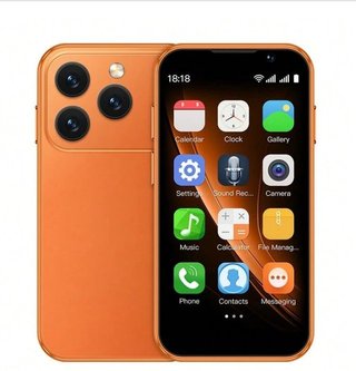 Mini Móvil XS18Pro Android 9 2GB 16GB Dual SIM