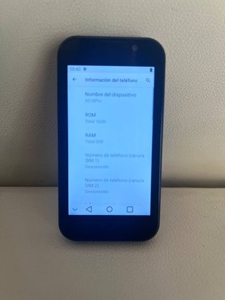Mini Móvil XS18Pro Android 9 2GB 16GB Dual SIM