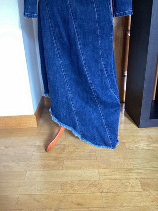 Vestido largo Pull&Bear Vaquero M