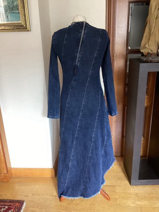 Vestido largo Pull&Bear Vaquero M