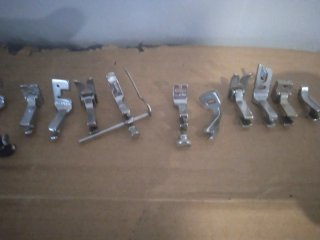 Accesorios Prensatelas Alfa 109