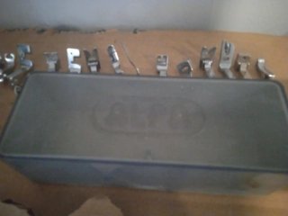 Accesorios Prensatelas Alfa 109