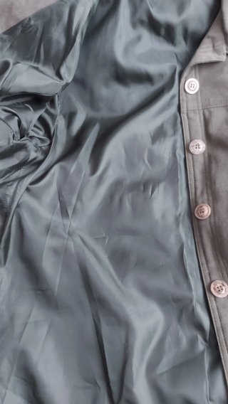 Chaqueta antelina forrada XL