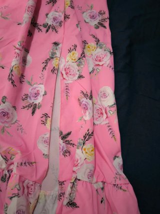 Conjunto Top y Falda Larga Floral