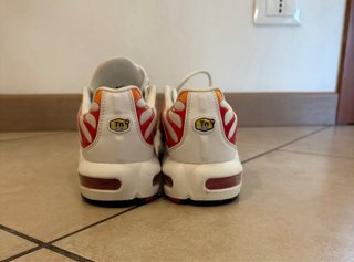 Nike TN Bianche, Rosse e Arancioni Bambino