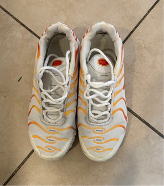 Nike TN Bianche, Rosse e Arancioni Bambino
