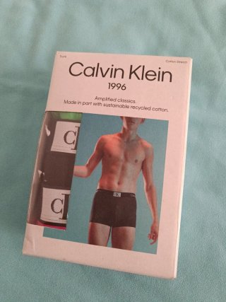 3 Calzoncillos Boxer Calvin Klein Talla S