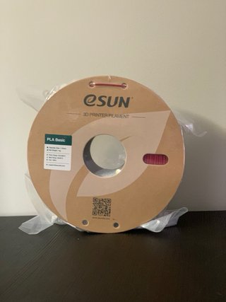 Filamento eSUN PLA 1KG Rojo Blanco Azul