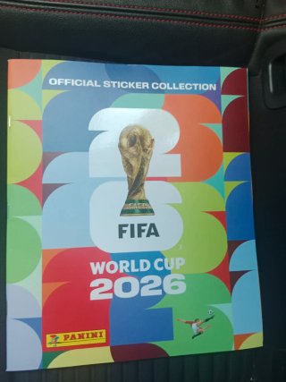 Álbum Oficial Colección Stickers Mundial FIFA 2026