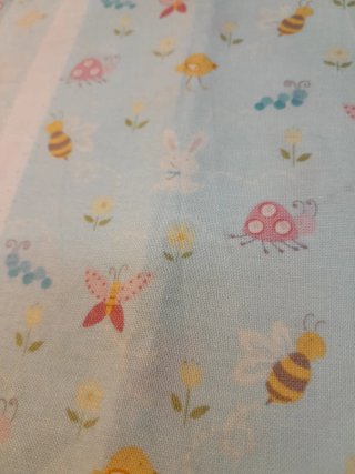 Tela patchwork algodón dibujo infantil