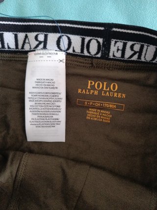 3 Calzoncillos Polo Ralph Lauren Talla S