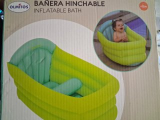 Bañera Hinchable Bebé Olmitos +0m
