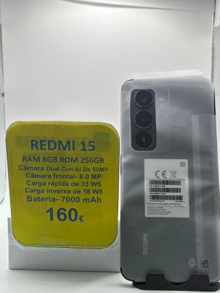 Xiaomi Redmi 15 8GB/256GB 7000mAh Gris