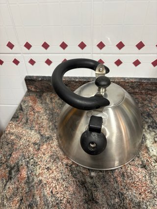 Tetera de acero inoxidable